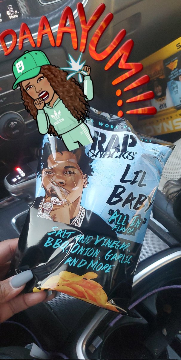 debigrl's tweet photo. Bruh @lilbaby4PF wtf you do to these crack chips?
I'm addicted ππ
#LilBaby
#rapsnacks
#rapchips
#CHiPs https://t.co/OA37r3MiHl