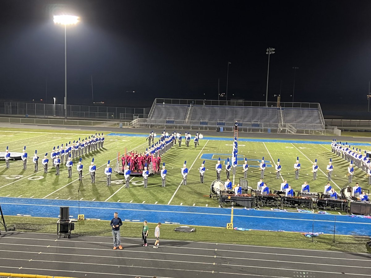 The Cougar Pride is performing their state qualifying show for the community tonight.
It’s great to see the community support!!!