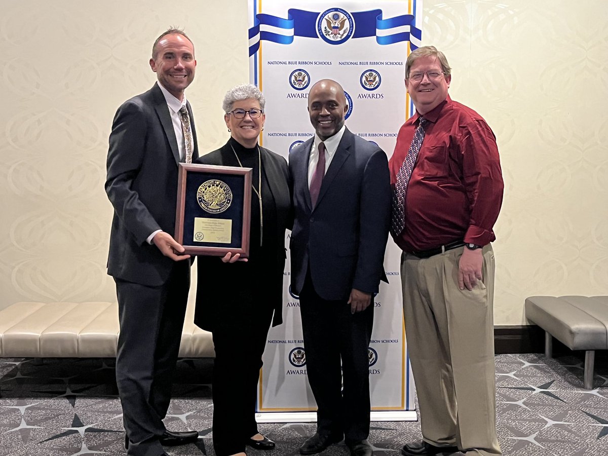 Amazing day! Proud Principal! We are Westview! Blue Ribbon School. #nbrs2022 <a href="/PowayUnified/">Poway Unified</a>