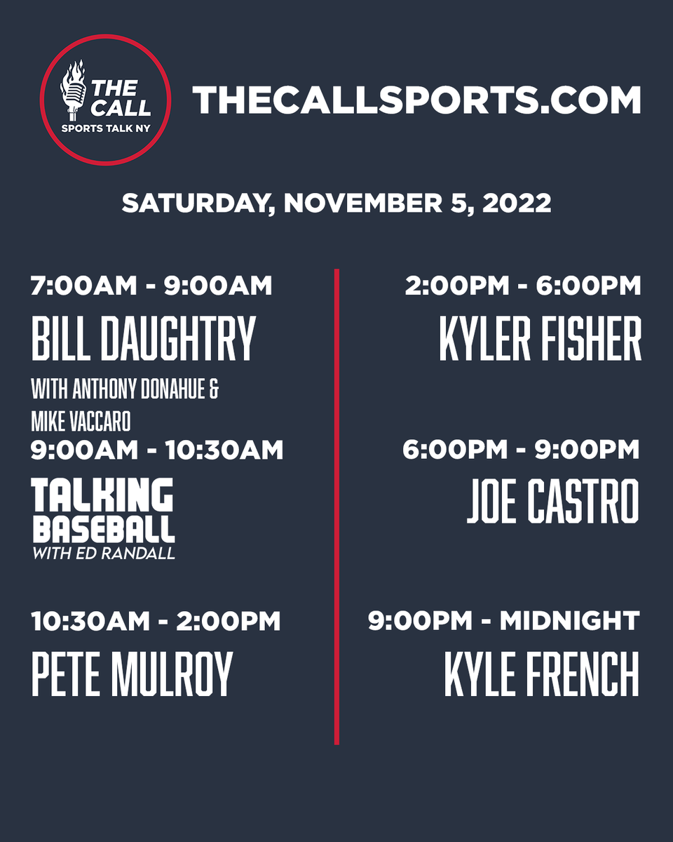 The Call Sports Talk NY tweet media