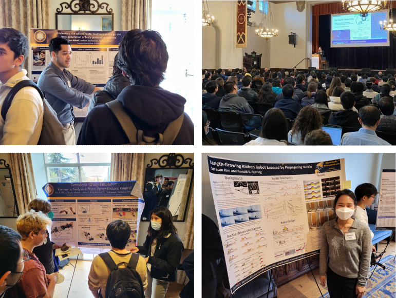 EDG_UCB's tweet photo. Strong showing at the Bay Area Robotics Symposium! Student presenters: Michael Abbott, Erin Chang and Sareum Kim https://t.co/BtlyF31ZBY