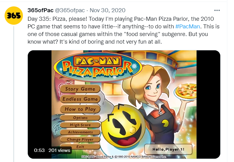 Daily Pac-Man tweet media