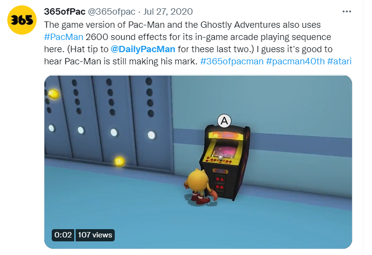 Daily Pac-Man tweet media