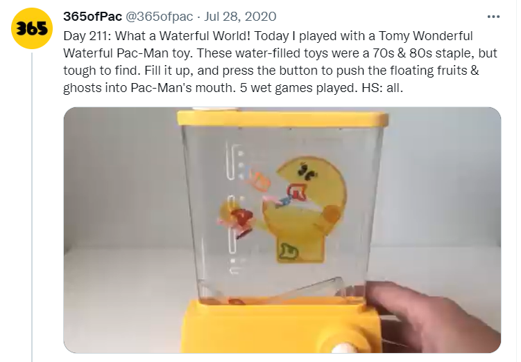 Daily Pac-Man tweet media