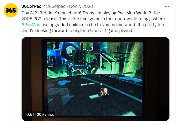 Daily Pac-Man tweet media