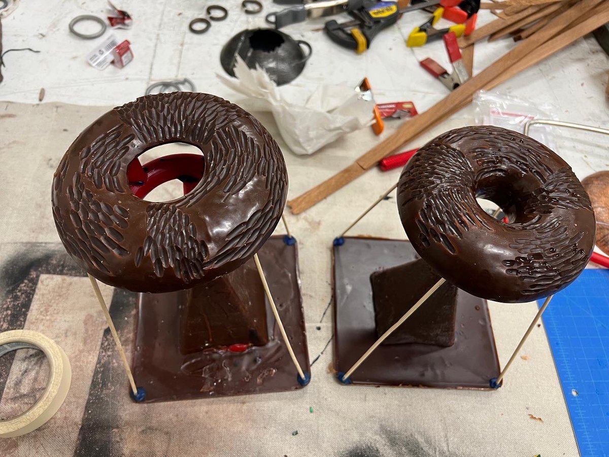 bladesworkshop's tweet photo. Ready to cast in bronze #art #artist #gradschool #gradstudent #MFA #ua #universityofalabama #sculpture #metal #blacksmith #wood #craft #ceramic #occult #pagan #icon #materials #form #texture #surface #copper #metalsmith #steel #bronze https://t.co/LRytAA0YfM