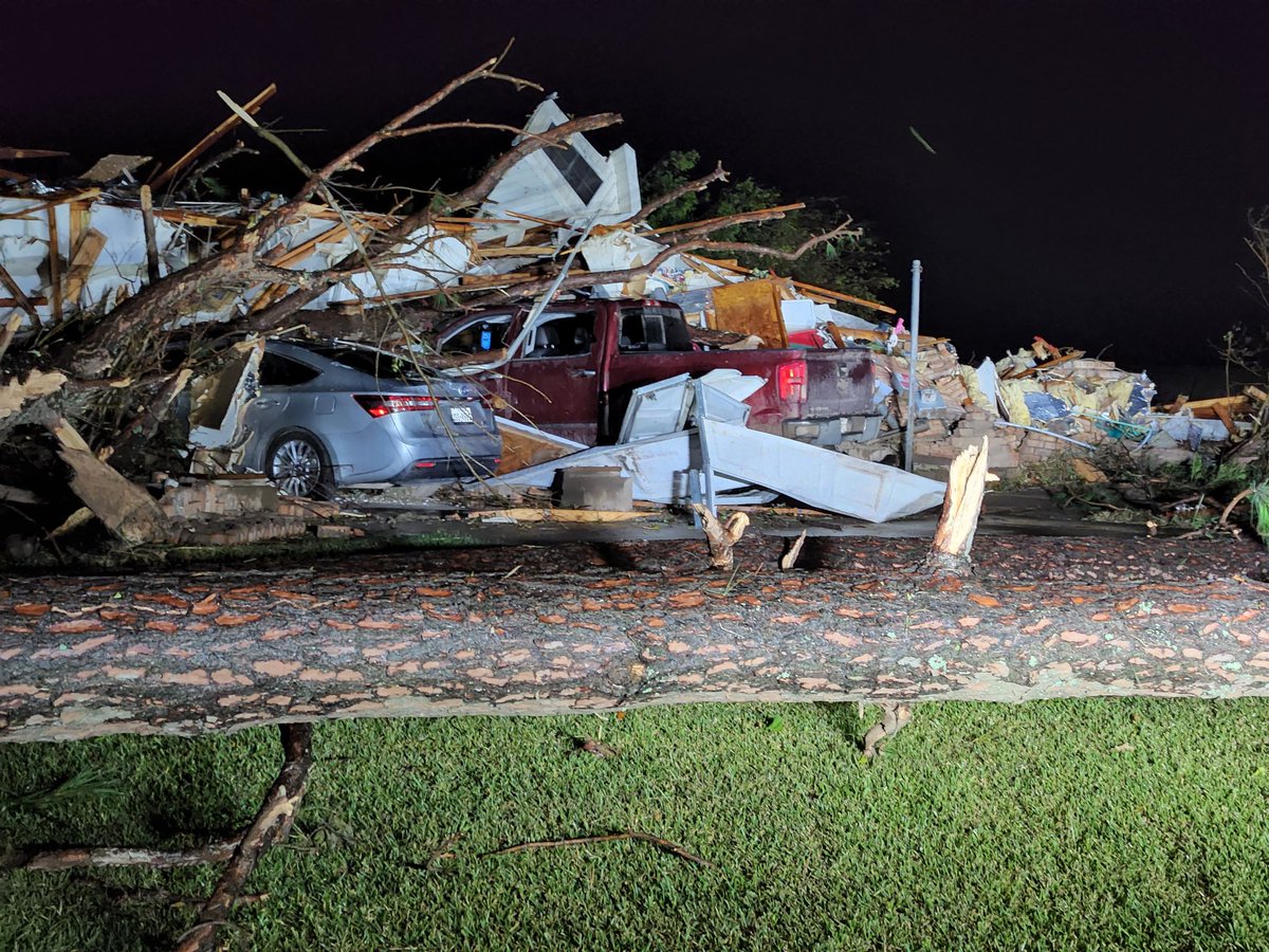 WFAA on Twitter "RT jobinpnews The damage in Miller Grove, TX