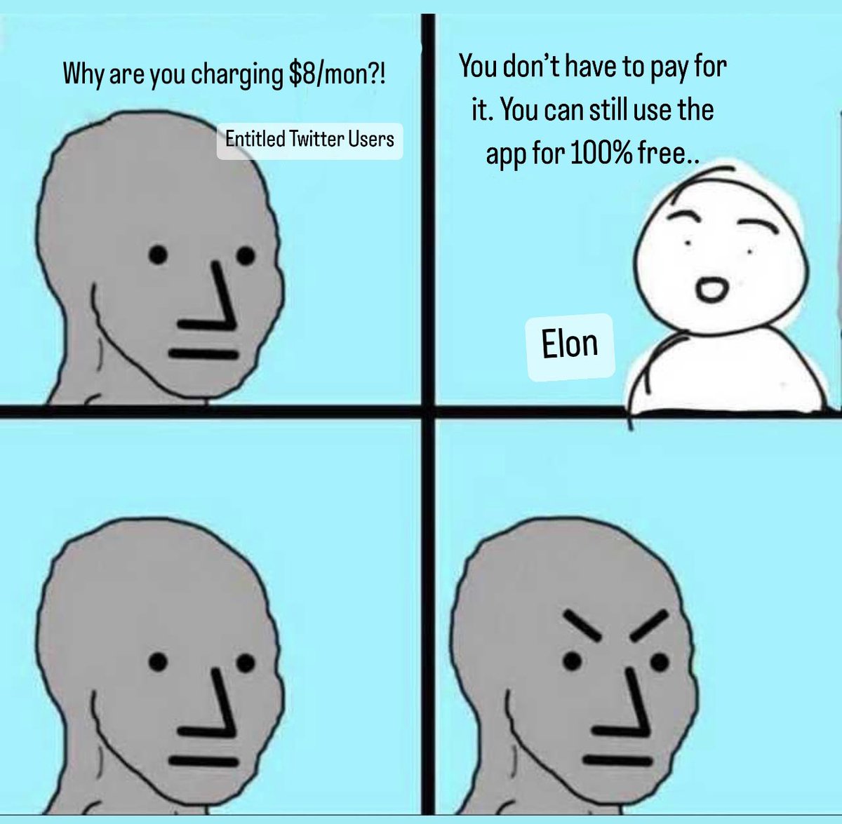 Tbf I think Elon says and does some crazy stuff, but people are getting so butt hurt over this for nothing