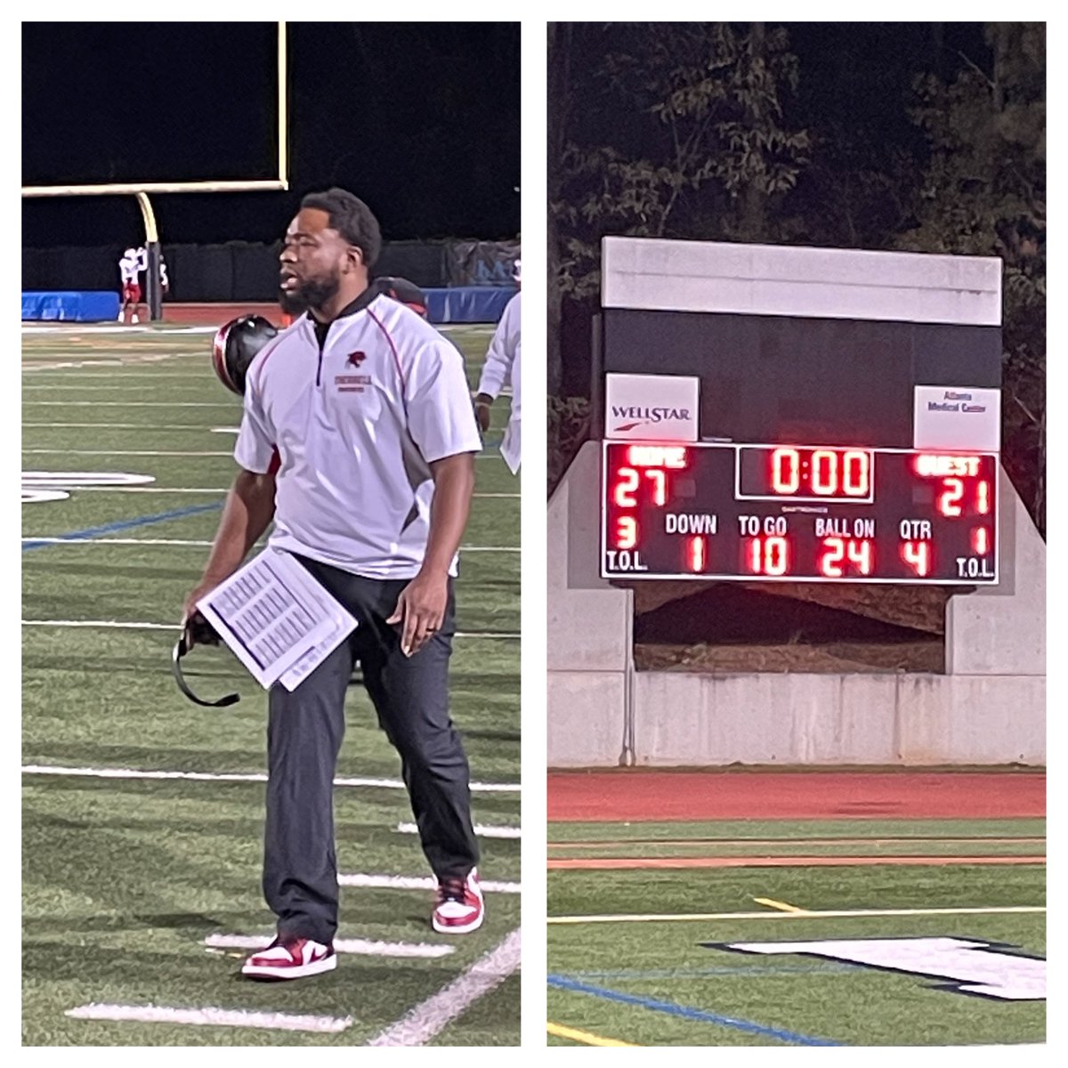D.M. Therrell Athletics tweet media