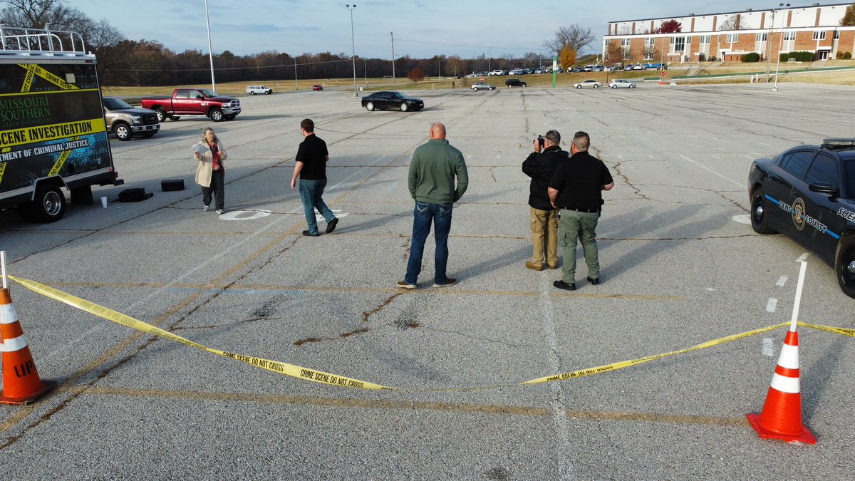 theProfWilson's tweet image. Big day for the Crime Scene Investigation Certification final practical! 13 more Certified Crime Scene Investigators hitting the streets…