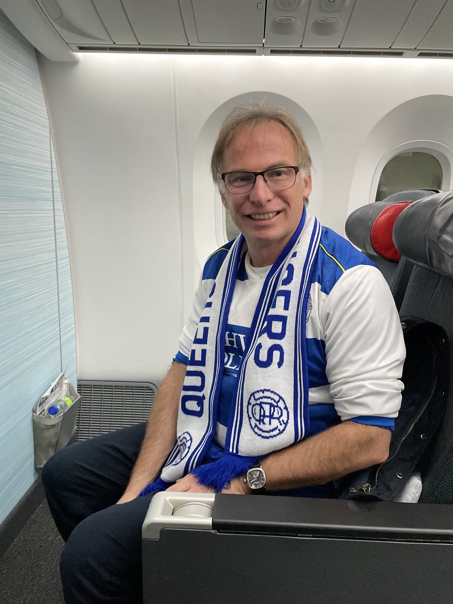 ⁦<a href="/QPR/">QPR FC</a>⁩ so it 5:30 in the morning here in Mumbai and just boarded a flight to Heathrow.   Will be sitting in the Loft this afternoon.           U R’ss