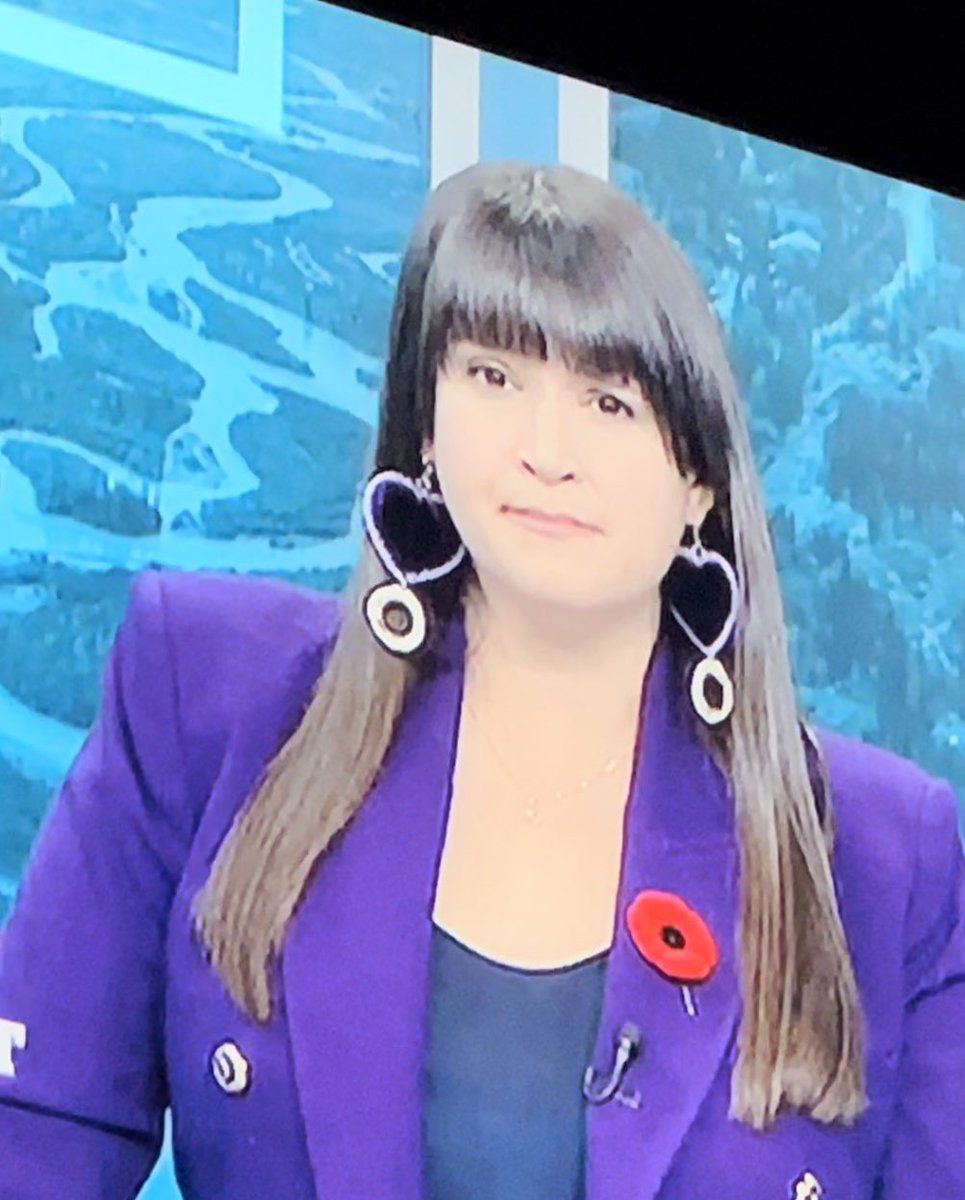 Inuk360's tweet photo. LOOK WHO IS WEARING A PAIR OF INUK360 SIBLING COLLABO STRONG HEART EARRINGS ON NORTH BEAT, TONIGHT.
THANK YOU MEGHAN FOR YOUR PURCHASE AT LAST WEEKENDS HANDMADE HOLIDAY MARKET.
😍 INUK
#Inuk360
#Inuk360Earrings
#Inuk360Earrings #yellowknifethroughmyeyes #yzf https://t.co/15IfSIsYTb