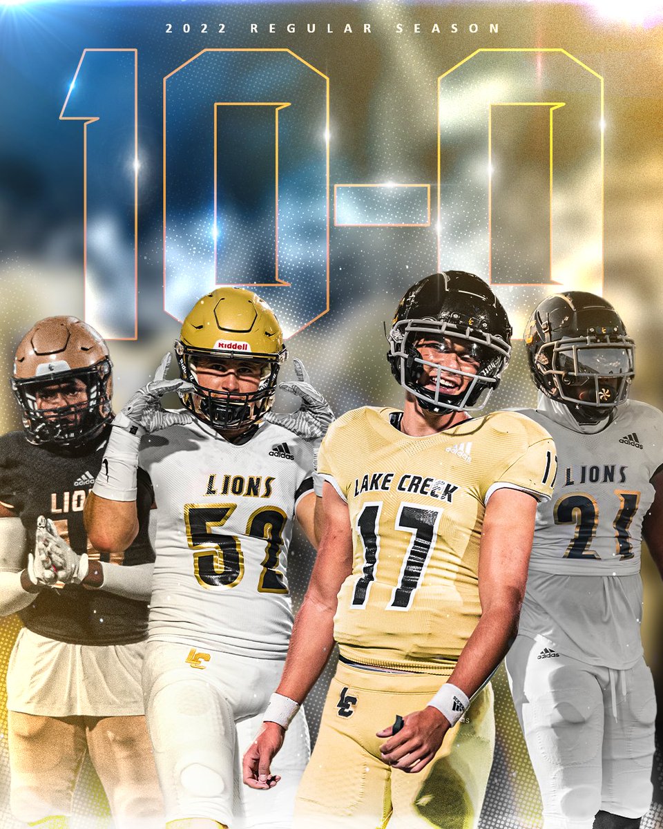 UNDEFEATED DISTRICT CHAMPS

#TheStandardIsTheStandard