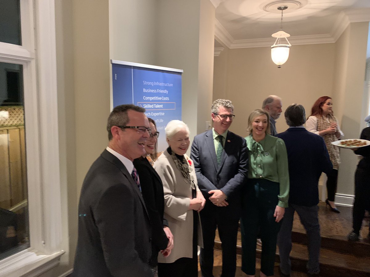 Michael_INI_CAN's tweet image. We had a wonderful @ConnectNI diaspora event yesterday kindly hosted by @GregQuinnFCDO - it was wonderful to host Her Honour @LGLizDowdeswell &amp;amp; partner with @QUBelfast &amp;amp; @NI_Bureau - thanks to @CORKTOR &amp;amp; @DunvilleWhiskey for providing some #NorthernIrish refreshments! #diaspora