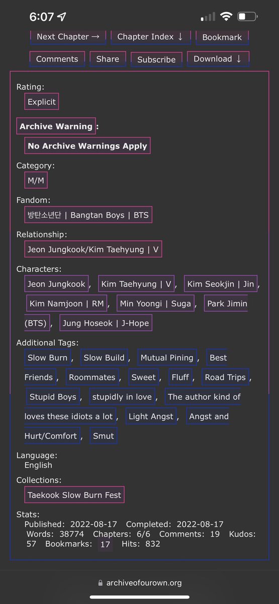 Only Love Can Hurt Like This 

Written for <a href="/tkslowburn/">Taekook Slow Burn Fest 🤎 Reveals!</a> (prompt by <a href="/VminLover95/">95Dumpling🦚</a>). 

Explicit Rating. Complete. 

archiveofourown.org/works/41088348…

Please enjoy! 💜