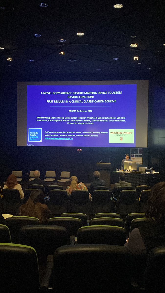 ANGMA (@angma_au) on Twitter photo William Wang from <a href="/westernsydneyu/">Western Sydney University</a> and <a href="/TownsvilleHHS/">Townsville HHS</a> discusses his work looking at a novel gastric mapping device to assess gastric function. William Wang from <a href="/westernsydneyu/">Western Sydney University</a> and <a href="/TownsvilleHHS/">Townsville HHS</a> discusses his work looking at a novel gastric mapping device to assess gastric function.