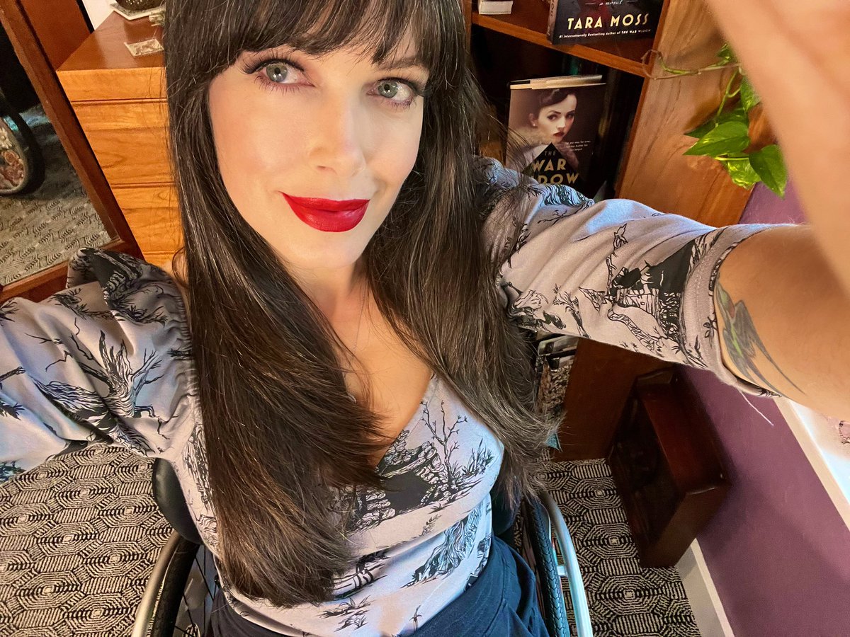 Tara Moss on Twitter "PS Felt cute in my wheelchair, Nyx, before the
