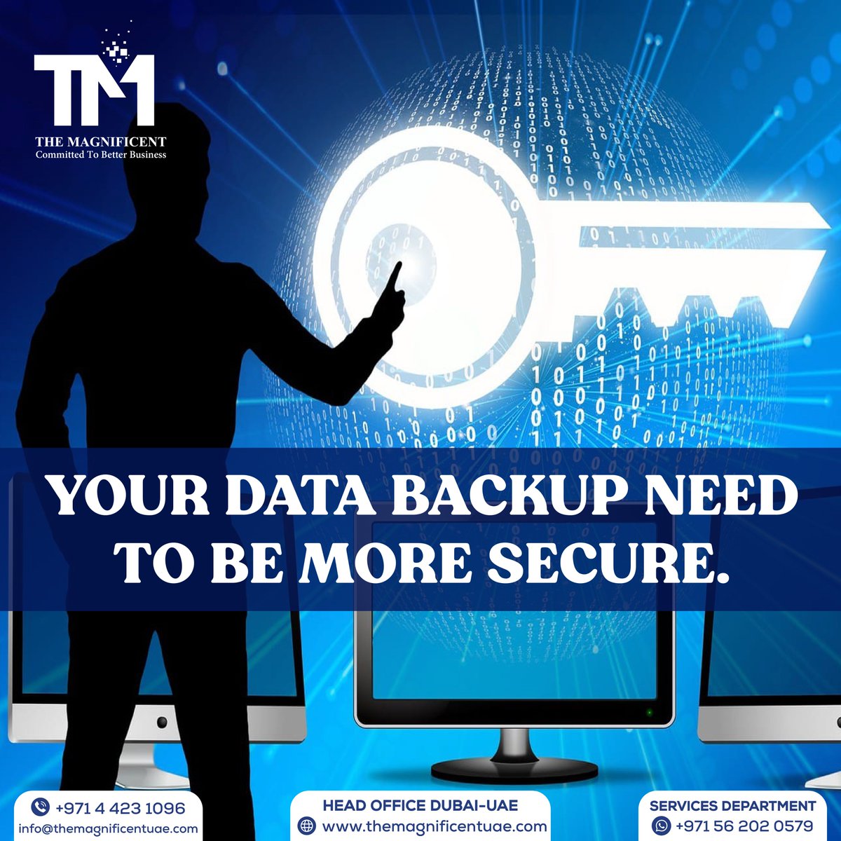 MagnificentUae's tweet photo. Your data is the most critical component of your business. We employ the most advanced technologies to secure your data cost-effectively.
#desktoppcrepair #laptoprepair
#databackup #databackupservice #databackupservices #databackupprovider #itsecuritysolutions #datasecurity https://t.co/6adjUfruxV