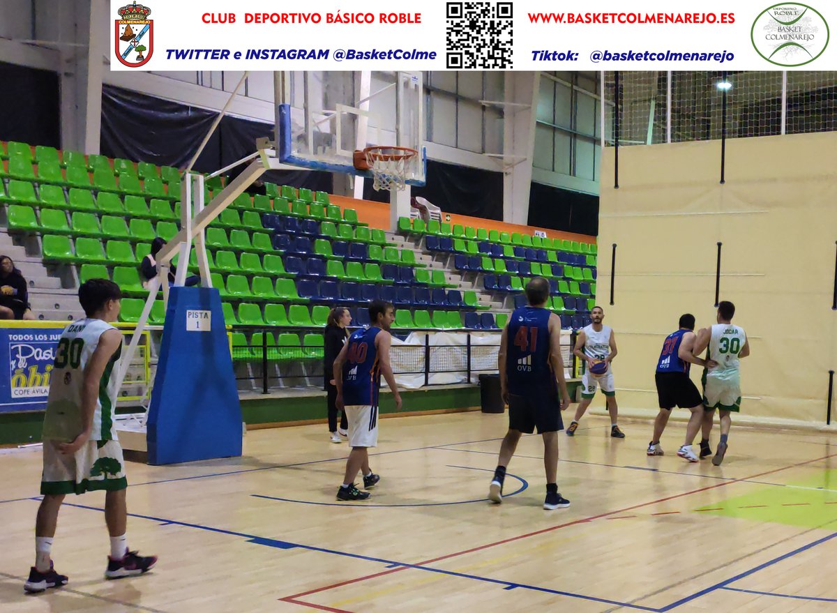 Segunda participación en la <a href="/FBCyLAvila/">FBCyL Ávila</a> Liga de 3x3 con 1 victoria y 1 derrota
A seguir trabajando y la semana que viene más!
#colmenarejo #avila #liga3x3 #cdbroble #basketcolmenarejo