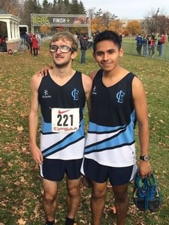 WOW......6 years ago today...
Nick Neri and his guide Brian;from Cardinal Leger Brampton
#OFSAAXC 2016 PARA Champion!
(for the 4th time)  Well Run !
Good luck to the PARA Athlete Competing at OFSAAXC2022
<a href="/OFSAAXC/">OFSAA Cross Country</a>
 <a href="/clegersports/">Leger Sports</a>