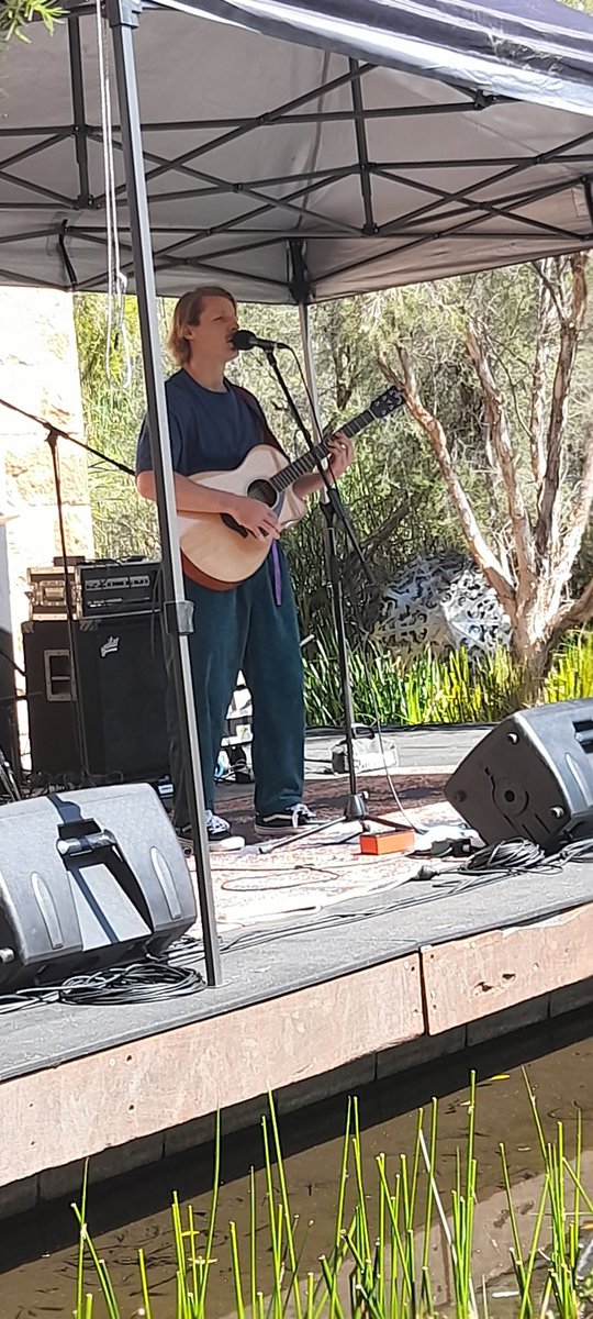 Chris Mervin hitting the stage!