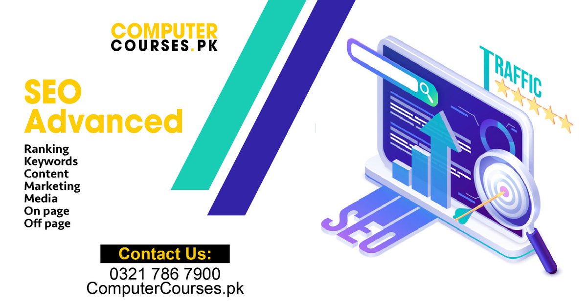 computercours10's tweet image. SEO Advanced Ranking, Keywords, Content, Marketing, Media, On page and Off page.
🌐 For more info: computercourses.pk
🆑0321-7867900
#seo #PPC #Digitalmarketing #professionaltraining #lahore #Contactus #digitalmarketing #businessowner #business #socialmediamarketing