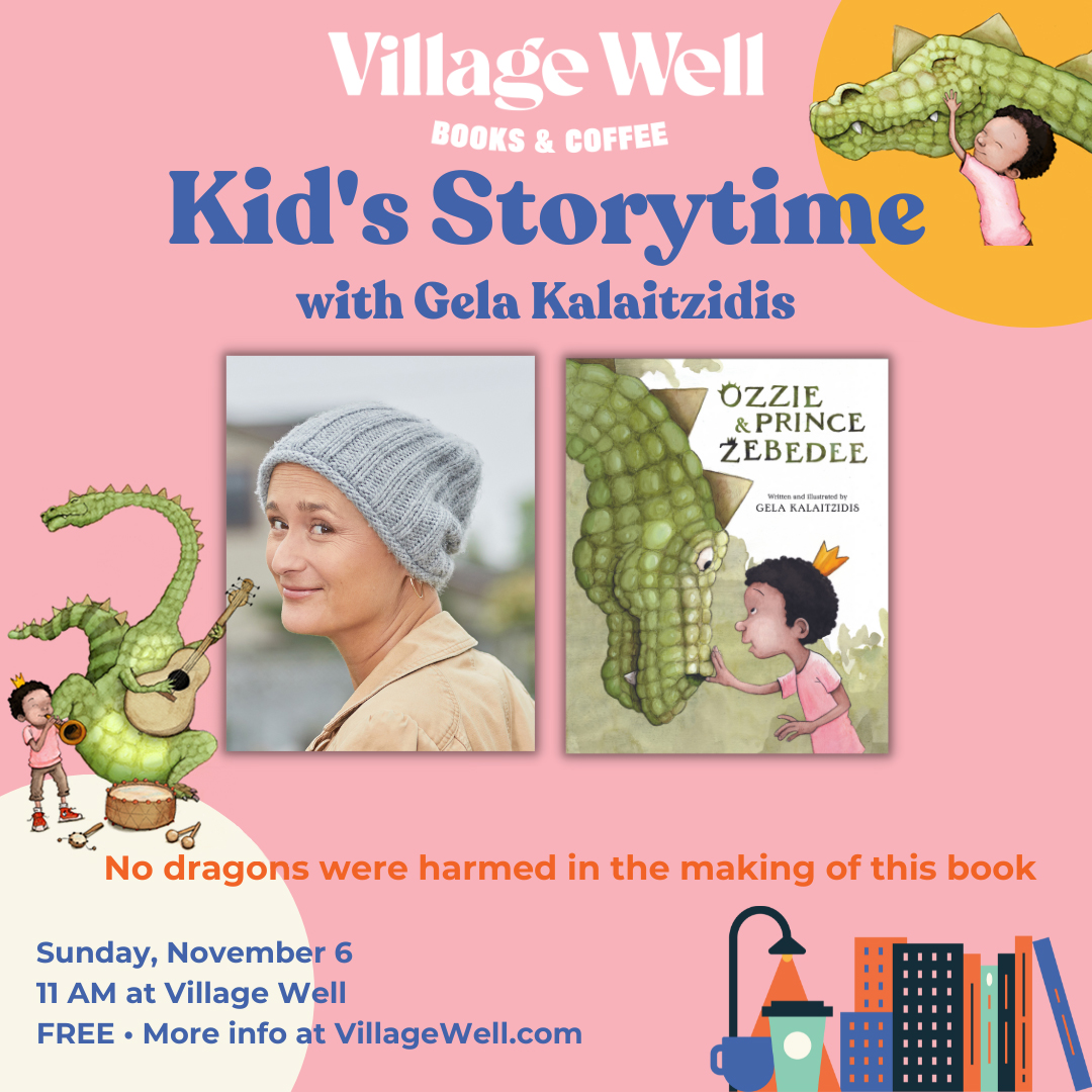 Village Well is a cozy book café in Culver City. If you're in town come and join Ozzie, Prince Zebedee, and me this Sunday, November 6 at 11am for Storytime!
.
.
<a href="/villagewellcc/">Village Well</a> <a href="/EastWestLit/">East West Literary</a>