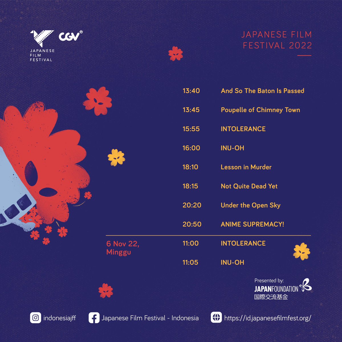 paradigmafilm's tweet photo. Not Quiet Dead Yet

Salah satu film yang bisa ditonton di #JapaneseFilmFestival , tentang seorang putri yg menyelamatkan ayahnya yang “mati sementara”.
Film komedi yg gak cuma ngocok perut tp juga ada unsur dramanya.
#JFFOFFLINE2022 

Info lengkap, cek -> https://t.co/Je9AqbCqpp https://t.co/JvVbD1LJyo