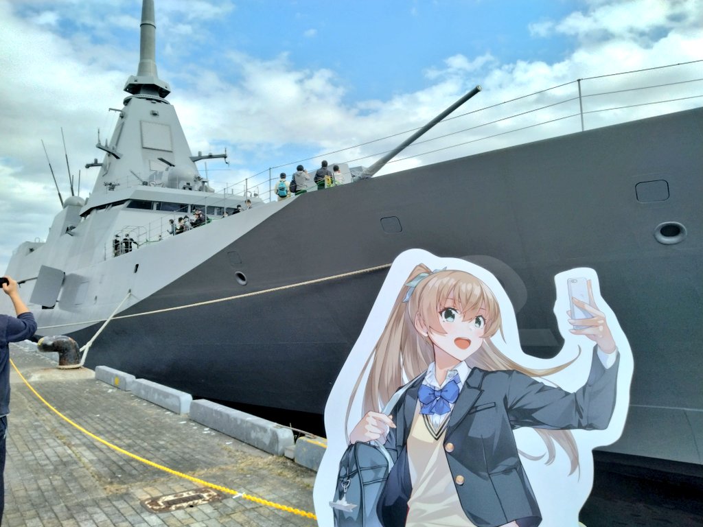 艦これ「護衛艦くまの#フリートウィーク #艦これ 」|ニッカのイラスト