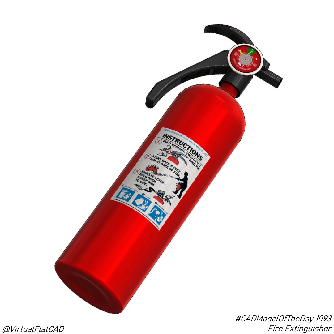 One of those things that you don't see in the room until you need it! (and hopefully you don't) #CADModelOfTheDay 1093.
.
.
#cad #3d #3dmodeling #solidworks #challenge #everyday