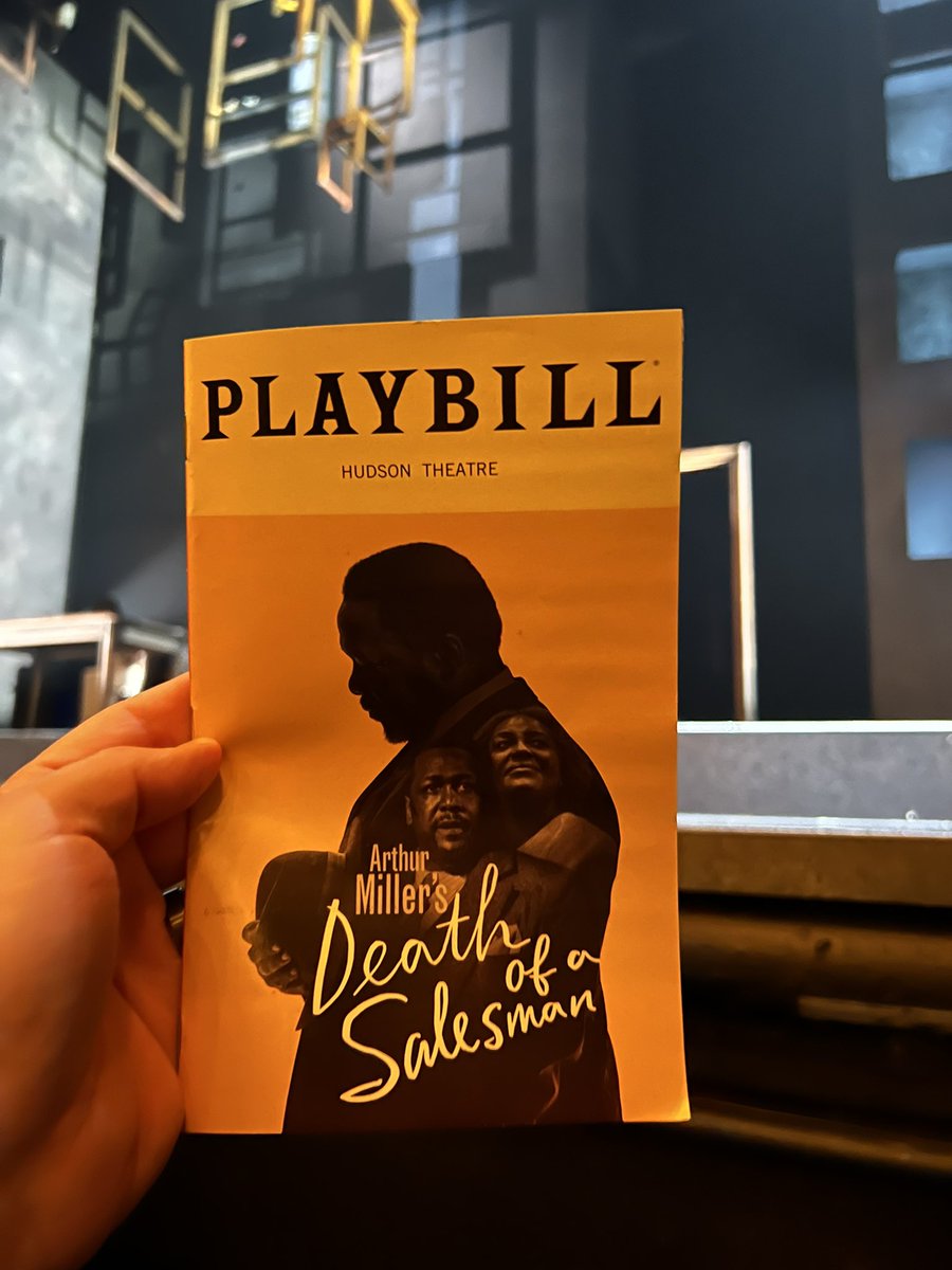 jasonfgriffith's tweet photo. @WendellPierce @delaneywilliams A phenomenal show, such great emotions and what a performance, thank you!! https://t.co/6ZEFbQCKmc