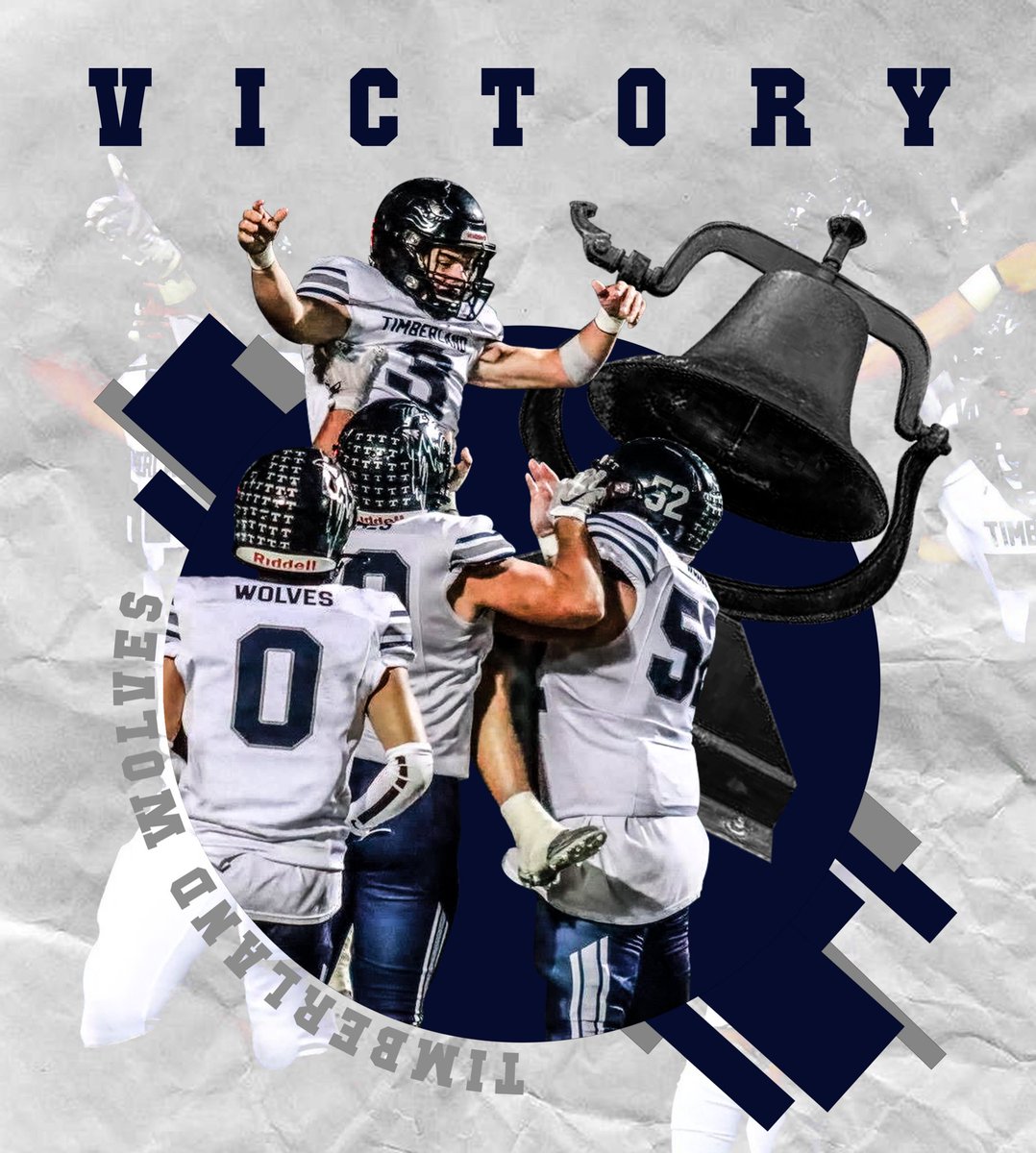 The Wolves howl tonight. #WeRunTheVille <a href="/FootballTHS/">Timberland Football</a> <a href="/thsactivities/">THS Activities</a>