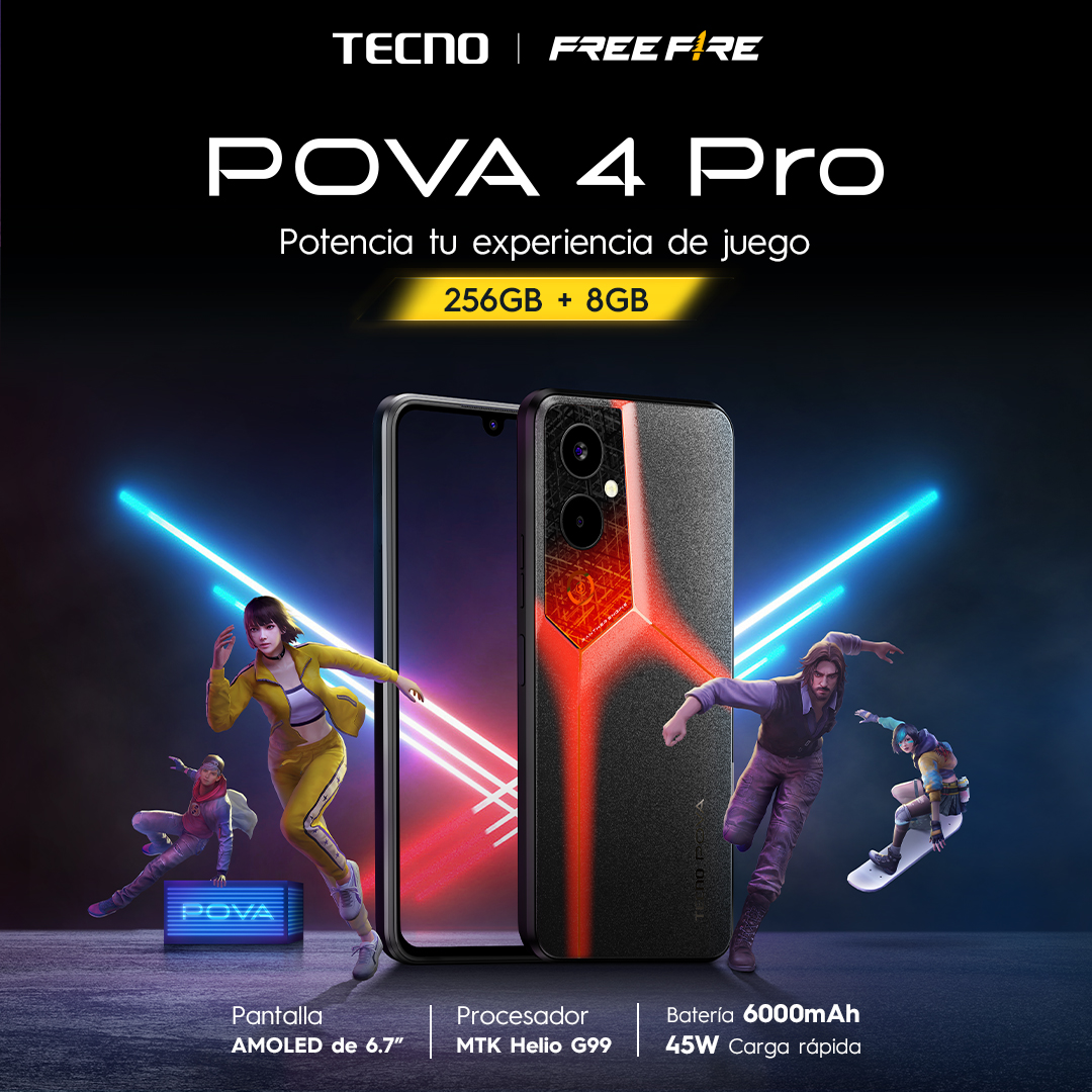 TecnoMobileCOL's tweet photo. Potencia tu experiencia de juego con el nuevo TECNO POVA 4 Pro.
Pon a prueba tus habilidades y descubre nuestra colaboración de #TECNOxFREE FIRE con todas las sorpresas que traemos para ti.
#TECNO #TECNOColombia #POVA4Pro #TECNOxFREEFIRE https://t.co/DolgZ07iS1