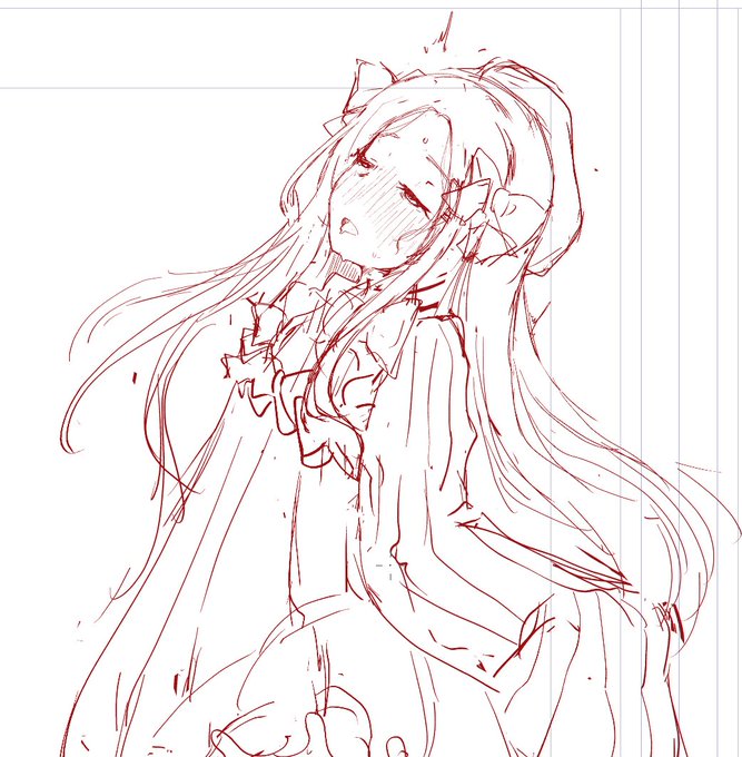 ライブ前にskeb進めておいたよ 