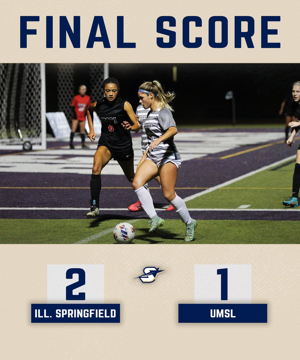 UIS WOMEN'S SOCCER ADVANCES TO THE GLVC TOURNAMENT FINAL FOR THE FIRST TIME IN PROGRAM HISTORY! 

Final Score
UIS 2 | UMSL 1

<a href="/UISWSoccer/">UIS Women's Soccer</a> | #ProtectThePrairie