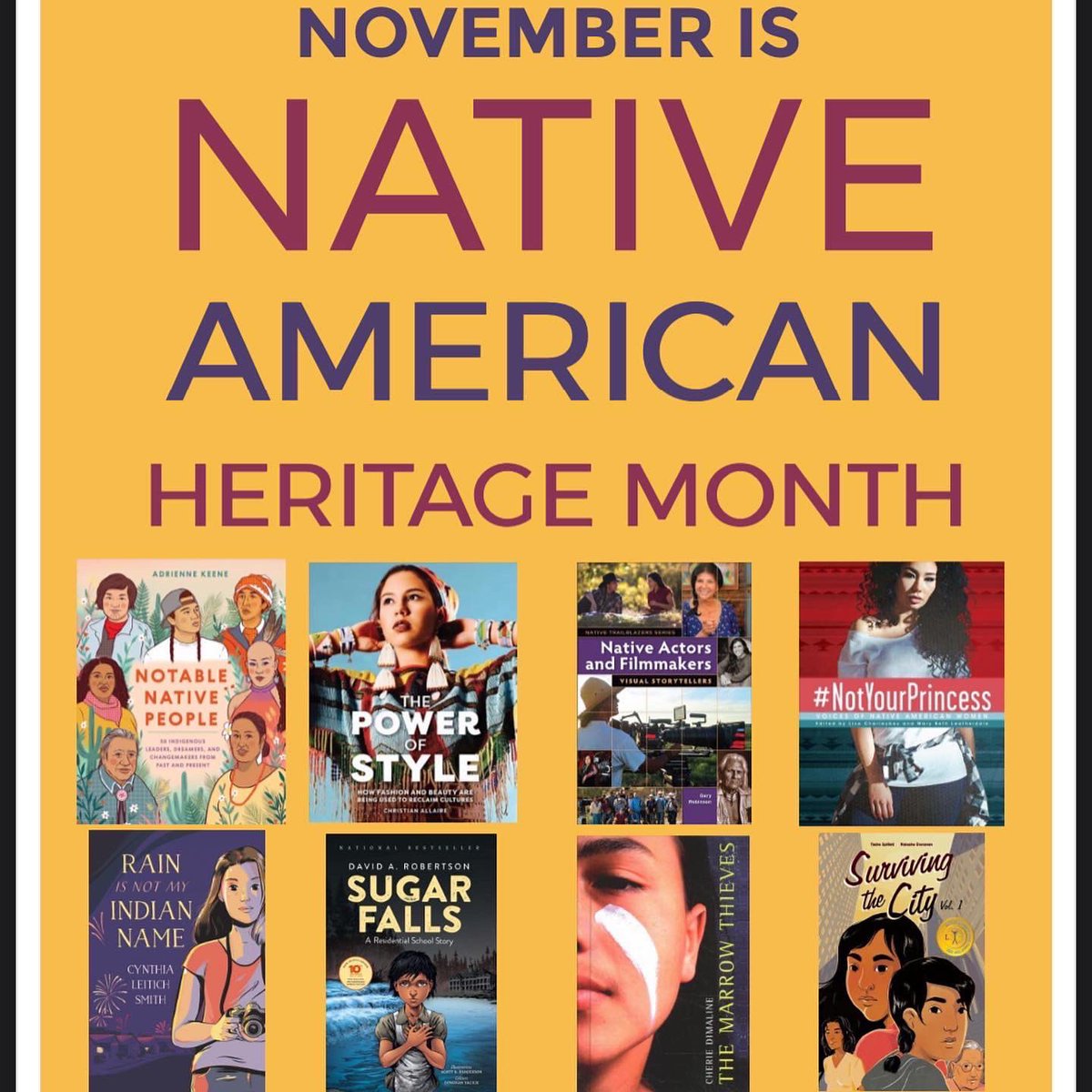 lincolnabesread's tweet image. Celebrating through reading this November! 📚 🪶 @ProjectLitAbes #NativeAmericanHeritageMonth @AbeConnection @TacomaLibrary @TPSLibraries @ProjectLITComm @FineAngeline @cherie_dimaline @ByChristineDay @CynLeitichSmith