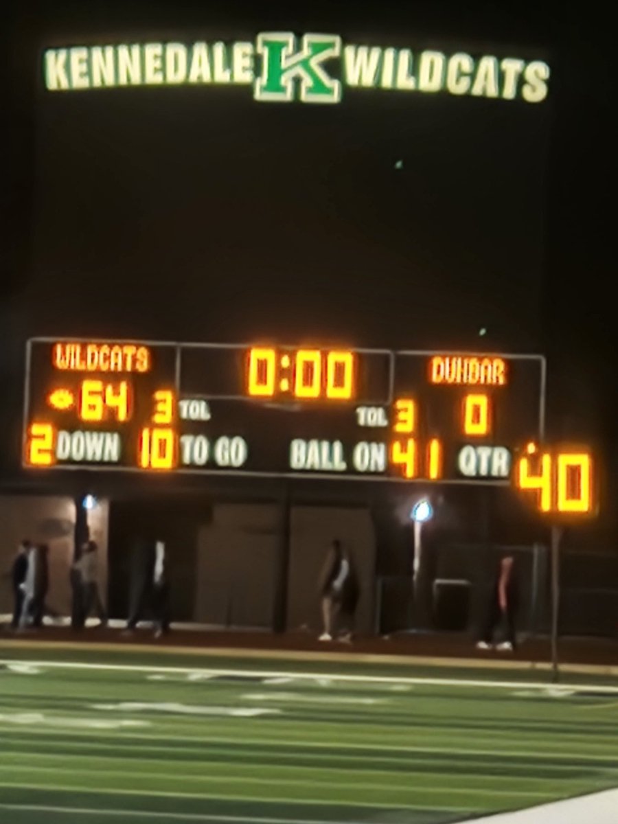 KHS_WILDCATS's tweet photo. Wildcats Win and earn a share of the District Championship! 

We will be the #2 seed out of district 6 and play Waco La Vega in the first round. Stay tuned for more playoff information. https://t.co/JV45FvEgUF
