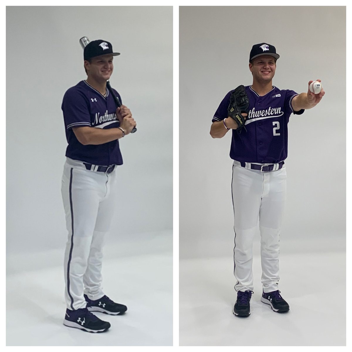 Great day ⁦<a href="/NUCatsBaseball/">Northwestern Baseball</a>⁩ TU ⁦<a href="/JimFoster23/">Jim Foster</a>⁩ ⁦<a href="/DNaps03/">M Dusty Napoleon</a>⁩ for having me &amp; family out &amp;  for this opportunity TU to upperclassmen for talking w us Good to meet my future Cat bro’s. Let’s go! 🔥🔥🔥⁦<a href="/PSTxHSBaseball/">PrivateTxHSBaseball ⚾️🎙</a>⁩ ⁦<a href="/SCSEagleBasebal/">Southwest Christian Baseball</a>⁩ ⁦<a href="/DFWTwins/">DFW TWINS</a>⁩