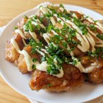 ご飯が進む進む!「鶏もものネギマヨ甘酢炒め」。