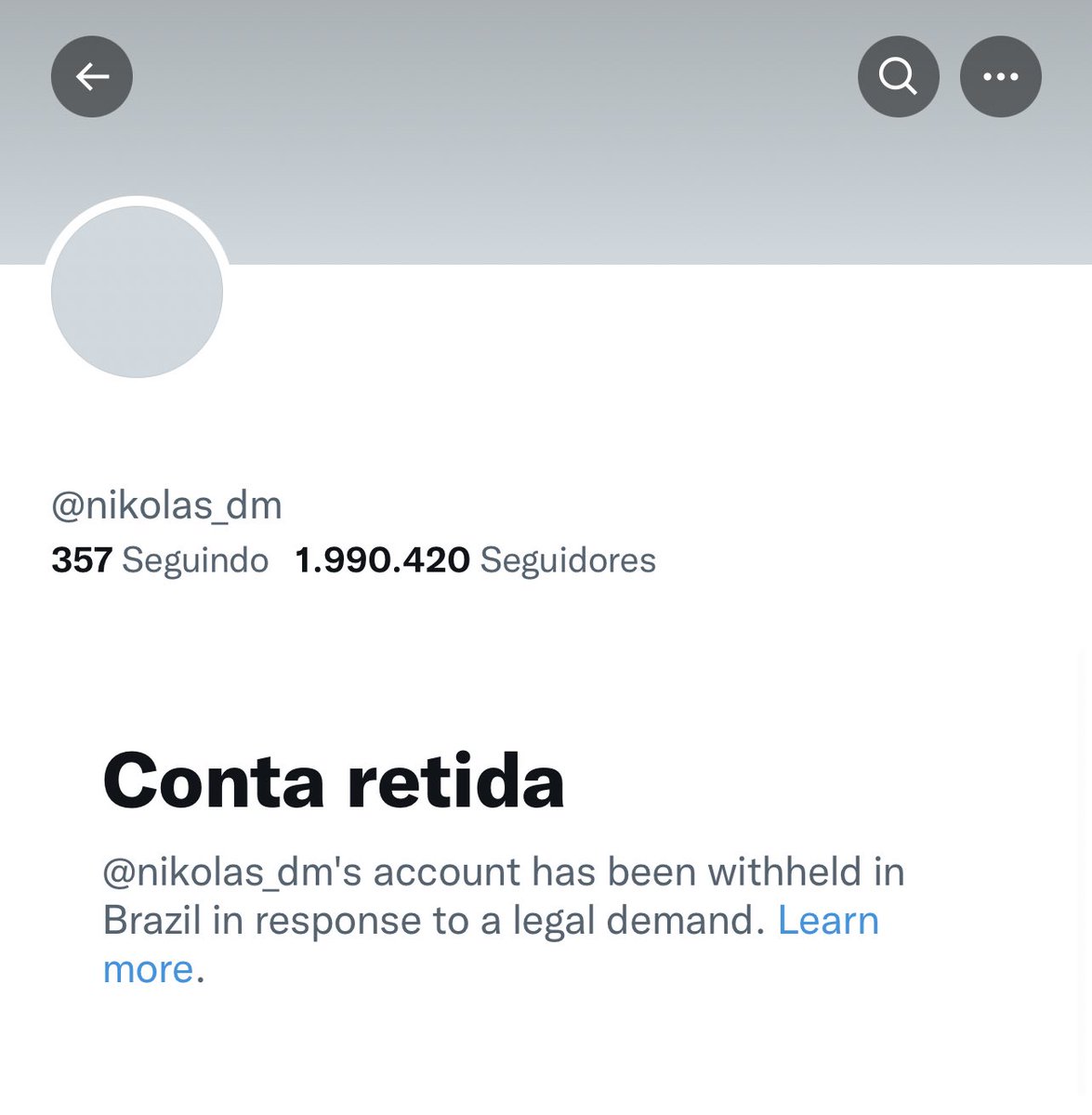 comunicadoof's tweet image. 🚨URGENTE: Contas de Nikolas Ferreira no Twitter e Instagram foram restritas!