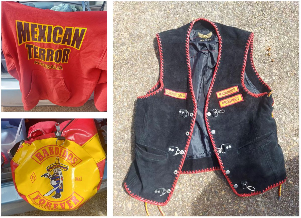 QldPolice's tweet photo. Carseldine Detectives have charged a man and a woman, dismantling a sophisticated fraud syndicate with links to the Bandidos Outlaw Motorcycle Gang (OMCG), operating within the North Brisbane District.

https://t.co/J1nRA07cQL https://t.co/xuOvPhQDM3