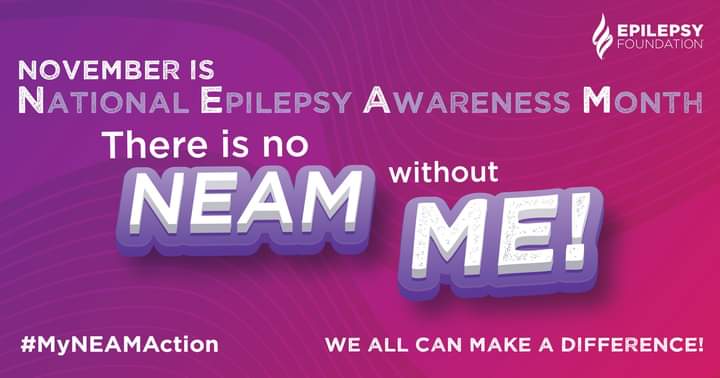 Tomeka R. (@tomeka_r) on Twitter photo November is Epilepsy Awareness Month
#NEAM2022 #MyNEAMAction
epilepsy.com/volunteer/spre…
Epilepsy affects everyone. Everywhere. Period. Let's continue to build awareness for our communities.
#EpilepsyAwarenessMonth
<a href="/EpilepsyFdn/">Epilepsy Foundation of America</a> November is Epilepsy Awareness Month
#NEAM2022 #MyNEAMAction
epilepsy.com/volunteer/spre…
Epilepsy affects everyone. Everywhere. Period. Let's continue to build awareness for our communities.
#EpilepsyAwarenessMonth
<a href="/EpilepsyFdn/">Epilepsy Foundation of America</a>