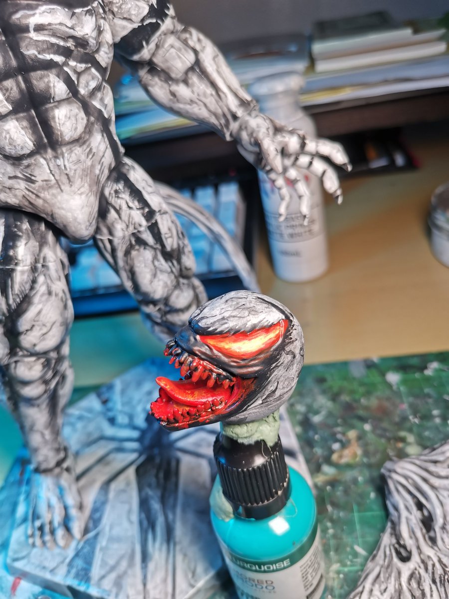rtcifra's tweet photo. ZD Toys Anti-Venom custom by Ralph Cifra. Php 7000 only. 🤍 #venom #marvel #antivenom #toys https://t.co/WatNtH2zyq