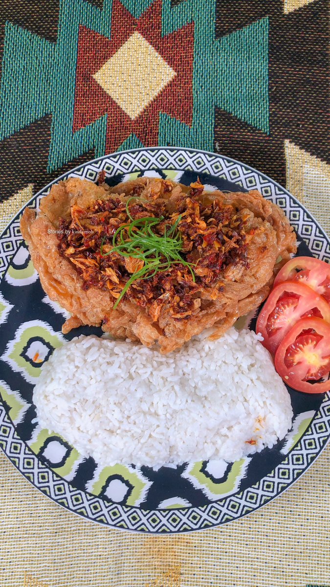 kindymoh's tweet photo. Resep Telur Kribo Sambal Bawang Goreng ini enak banget rasanya, cara masaknya juga gampang pake nasi anget auto nambah #masakhariini 🍮🙌

👇🏻RESEP DI BAWAH👇🏻 https://t.co/eFVkRf2bHu