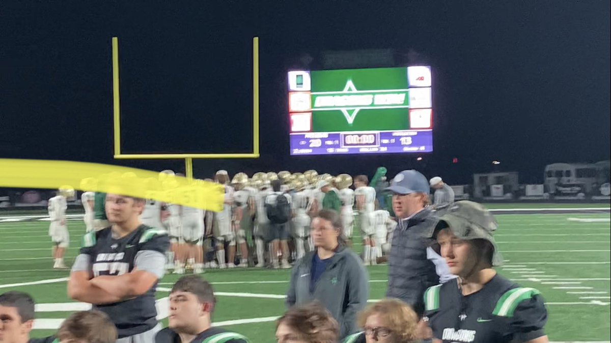 Couldn’t be more proud of this Team. Started out 1-4 and FINISHED 5-5 making the playoffs as 3 seed. I’m so happy for these players and our Coaches!