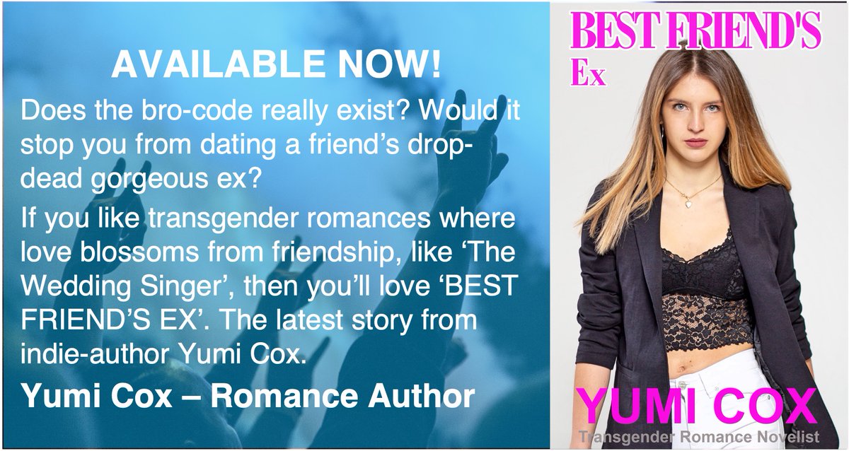 My new book ‘BEST FRIEND’S EX’ is #FREE on #KindleUnlimited or $2.99 to buy. amazon.com/gp/product/B0B… #Kindle #KU #Erotica #TransErotica #Transgender #Trans #Romance #Books #LGBT #AmWriting