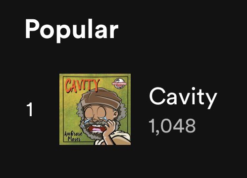 1K on Spotify! 

I had no idea it would get plays like that. Felt good to mess around a make music again. Appreciate you all for showing love. More music, more role play, more Ambrose on deck! <a href="/NoPixelMusic/">NoPixel Music🎵</a> #NoPixel 

open.spotify.com/track/7gJtXHvp…