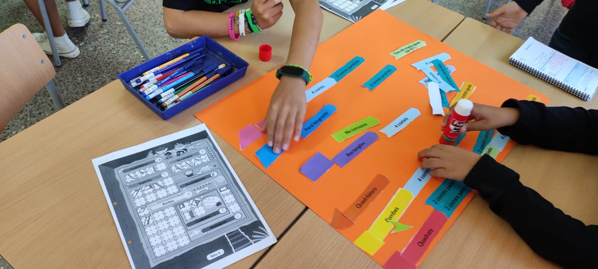 EscolaRocafonda's tweet photo. Heu trobat mai cap "quadrisaure"? L'alumnat de 5è aquest matí hem ajudat als Bemaths a classificar-los.
@EscolaRocafonda #educacioprimaria
#innovamat #bemath @educaciocat @aliancesmagnet @EducacioMataro @SSTTMVO @SEmataro https://t.co/egIAgPejgP