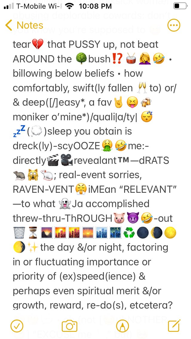 DurrealCrowl's tweet image. Tis(literally)funny.#WhenItComesTo🥱what I’m TYPING,tiz no longer a matter of,“GOSH(FUCKINGSOREassHELLCVNTINGBITCH[mad{e}]SHH!!ITBASTARDSLUR[RED]COCKSVCKERINGWASTE)DANG!!:I (STILL) have ALL🤯of THIS✅2🍻DO⁉️”&amp;amp; more,“SHITCHEAH❣️‼️🤘😝🍻:iGET🤯2💞relay—BE—THIS🥳#ToThePEOPLE⁉️🥂😘🦉