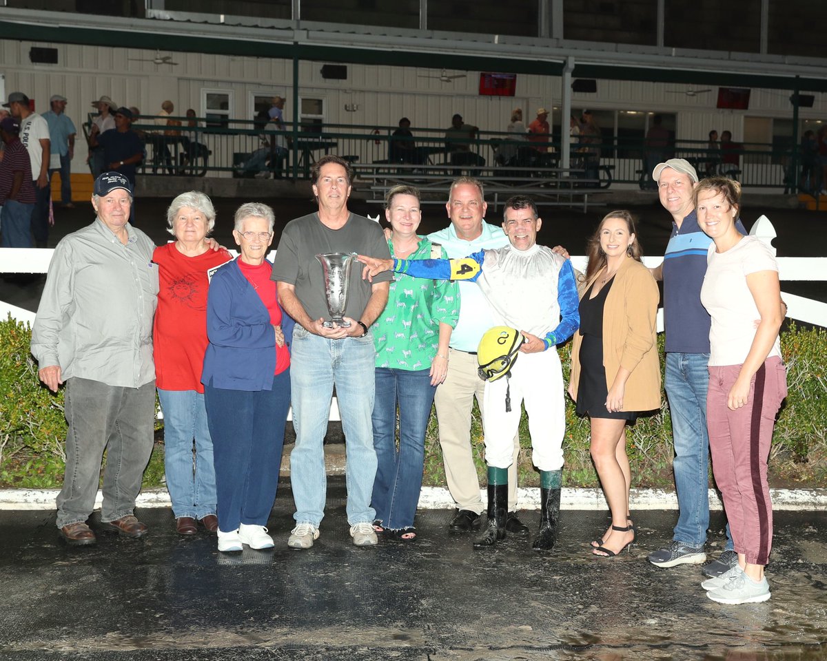 G$ and Bow Bow Girl ($38) win the $100K Treasure Chest Stakes 🏆 for trainer Chris Richard &amp; owner Stanley Cole

Thx to connections, <a href="/Americanequus/">American Equus</a> &amp; @FanTackCo 

📸: Coady Photography